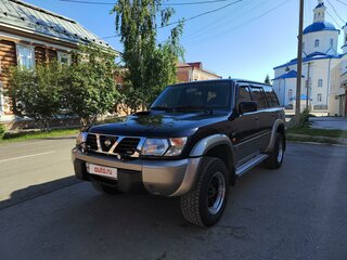 1999 Nissan Patrol V (Y61), синий, 3200000 рублей, вид 1
