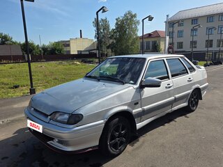 2007 Lada (ВАЗ) 2115, серебристый, 100000 рублей, вид 1