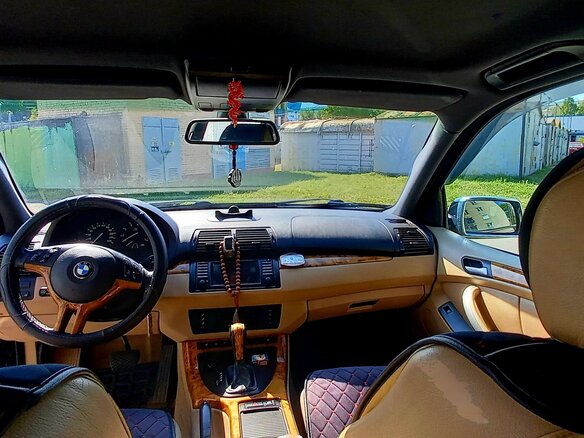 2002 BMW X5 3.0i I (E53), чёрный, 769283 рублей - вид 8