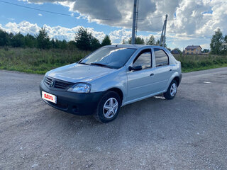 2009 Renault Logan I, серебристый, 143000 рублей, вид 3