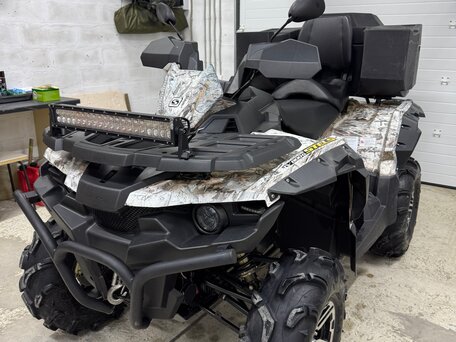 2016 Stels ATV-800 Guepard Trophy, серый, 730000 рублей, вид 2