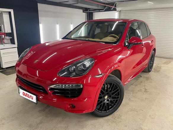 2012 Porsche Cayenne Diesel II (958), красный, 3350000 рублей - вид 13