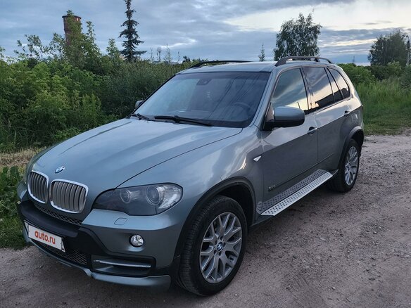 2007 BMW X5 3.0d II (E70), серый, 1800000 рублей - вид 11