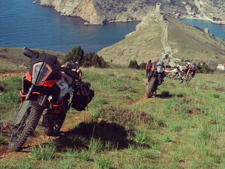 2018 KTM 1290 Super Adventure R, оранжевый, 900000 рублей, вид 4
