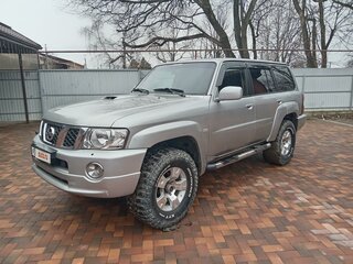 2007 Nissan Patrol V (Y61) Рестайлинг, серебристый, 1650000 рублей, вид 1