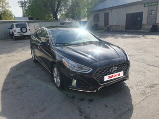 2019 Hyundai Sonata VII (LF) Рестайлинг, чёрный, 1900000 рублей, вид 5