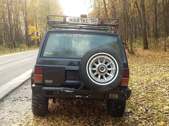 1993 Jeep Cherokee II (XJ), чёрный - вид 6