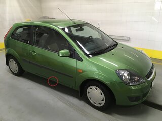 2007 Ford Fiesta Mk5, зелёный, 350000 рублей, вид 4