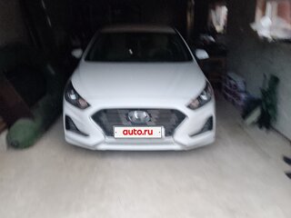 2019 Hyundai Sonata VII (LF) Рестайлинг, белый, 2000000 рублей, вид 2