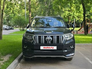 2018 Toyota Land Cruiser Prado 150 Series Рестайлинг 2, чёрный, 4300000 рублей, вид 3