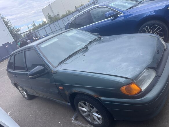 2010 Lada (ВАЗ) 2114, зелёный - вид 1