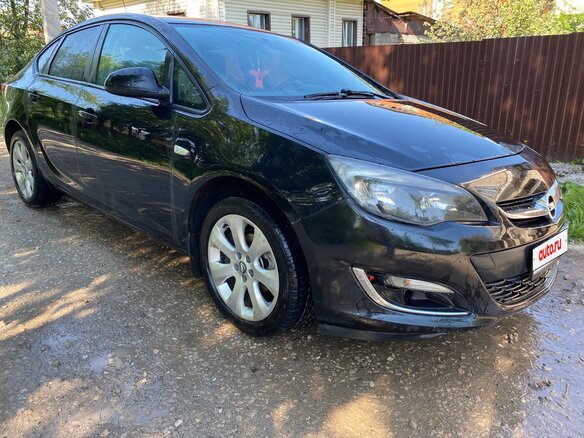 2013 Opel Astra J Рестайлинг, чёрный, 690000 рублей - вид 8