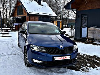 2019 Skoda Rapid I Рестайлинг, синий, 1620000 рублей, вид 3