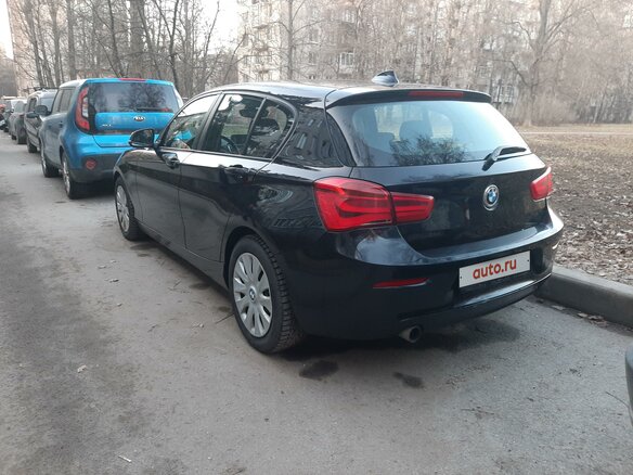 2016 BMW 1 серии 118i II (F20/F21) Рестайлинг, чёрный, 1600000 рублей - вид 4