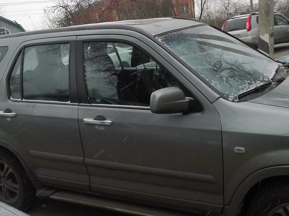 2006 Honda CR-V II Рестайлинг, серый - вид 1