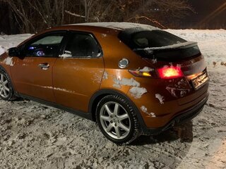 2008 Honda Civic VIII, оранжевый, 790000 рублей, вид 5