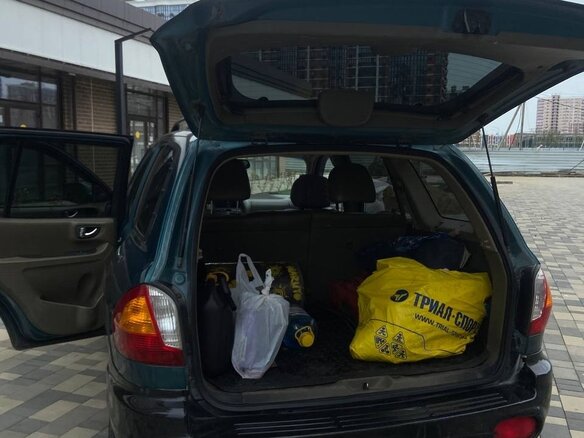 2003 Hyundai Santa Fe I, зелёный, 725000 рублей - вид 22