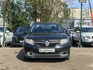 2014 Renault Logan II, чёрный, 429000 рублей, вид 2