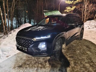 2018 Hyundai Santa Fe IV, чёрный, 2500000 рублей, вид 1