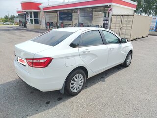 2017 Lada (ВАЗ) Vesta I, белый, 820000 рублей, вид 2