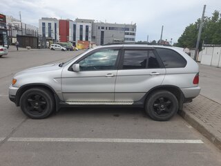 2003 BMW X5 3.0i I (E53), серебристый, 900000 рублей, вид 5