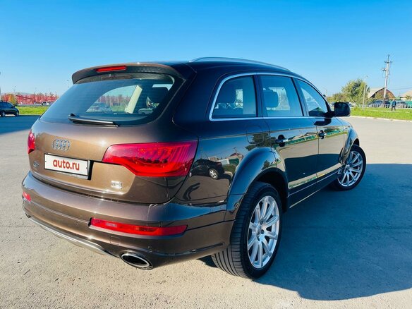 2014 Audi Q7 I (4L) Рестайлинг, коричневый, 3500000 рублей - вид 4