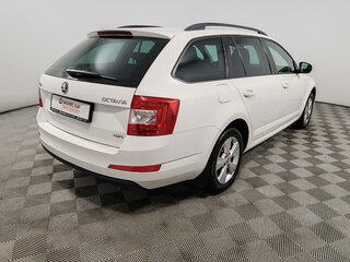 2015 Skoda Octavia III (A7), белый, 1599000 рублей, вид 5
