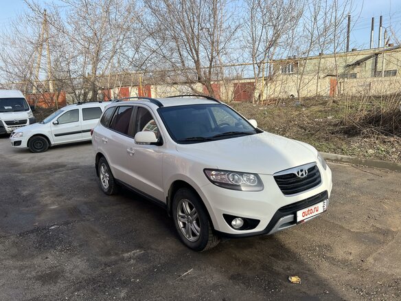 2011 Hyundai Santa Fe II Рестайлинг, белый, 1650000 рублей - вид 7