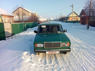 2004 Lada (ВАЗ) 2107, зелёный, 95000 рублей, вид 3