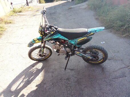2022 Regulmoto Seven 125E, чёрный, 65000 рублей, вид 4