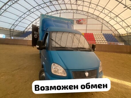 2003 ГАЗ ГАЗель (33023/330273) Фермер, синий, 750000 рублей, вид 1