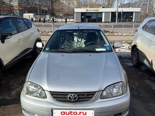 2002 Toyota Avensis I Рестайлинг, серебристый, 390000 рублей, вид 2