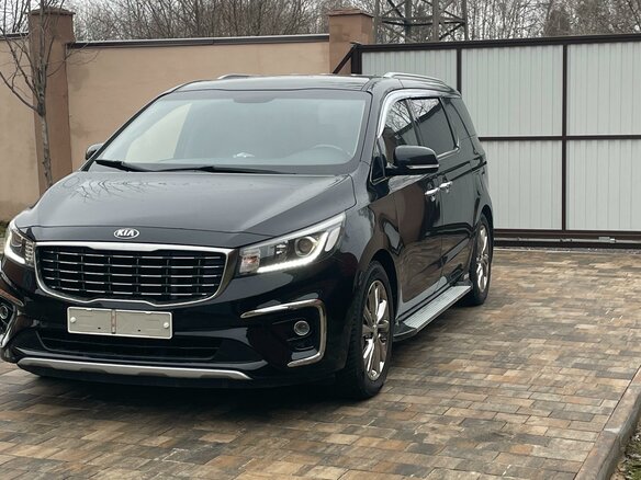 2019 Kia Carnival III, чёрный
