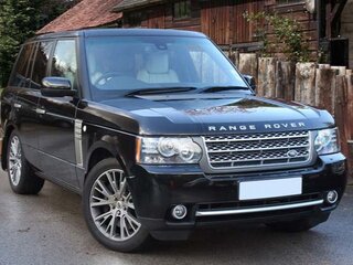 2009 Land Rover Range Rover Supercharged III Рестайлинг 2, чёрный, 1500000 рублей, вид 2