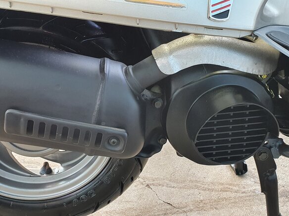 1998 Honda Lead 90, серебристый, 240000 рублей - вид 13