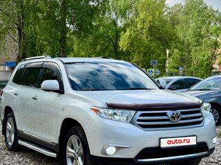 2012 Toyota Highlander II (XU40) Рестайлинг, белый, 2150000 рублей, вид 4