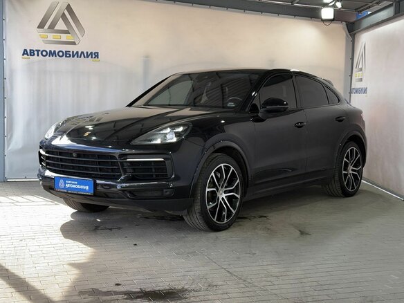 2020 Porsche Cayenne Coupé III, чёрный