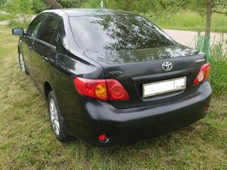 2008 Toyota Corolla X (E140, E150), чёрный, 750000 рублей, вид 5