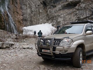 2006 Toyota Land Cruiser Prado 120 Series, золотистый, 2400000 рублей, вид 4