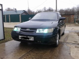 2007 Lada (ВАЗ) 2112, чёрный, 175000 рублей, вид 1
