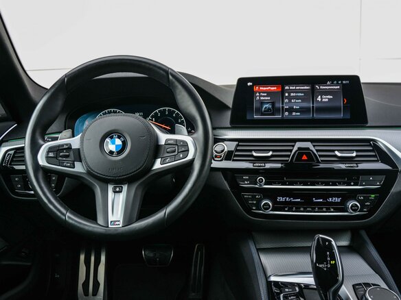 2019 BMW 5 серии 530i xDrive VII (G30/G31/G38), синий - вид 12
