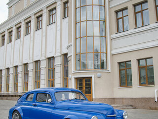 1952 ГАЗ М-20 «Победа», синий, 3000000 рублей, вид 2
