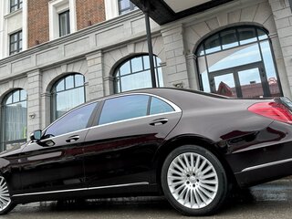 2016 Mercedes-Benz S-Класс 500 VI (W222, C217), чёрный, 5600000 рублей, вид 4