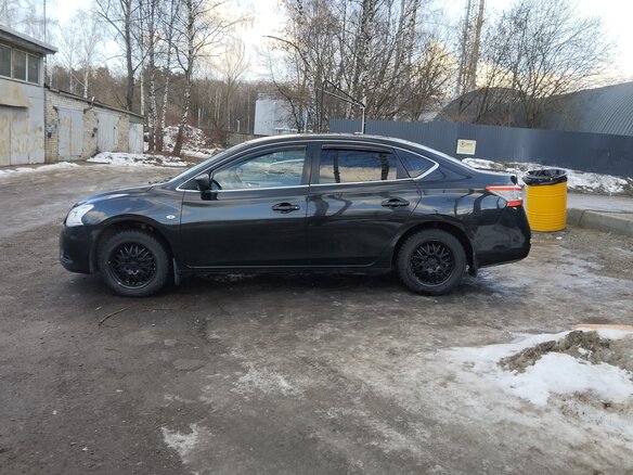 2015 Nissan Sentra VII (B17), чёрный, 725000 рублей - вид 6