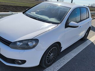 2012 Volkswagen Golf VI, белый, 600000 рублей, вид 5