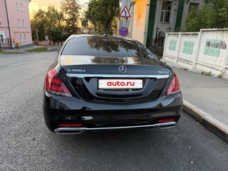 2017 Mercedes-Benz S-Класс 400 d VI (W222, C217) Рестайлинг, чёрный, 4150000 рублей, вид 4