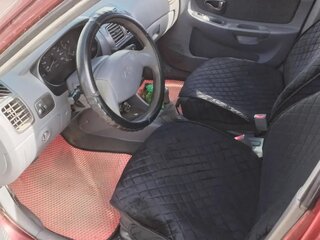 2000 Hyundai Accent II, красный, 142000 рублей, вид 5