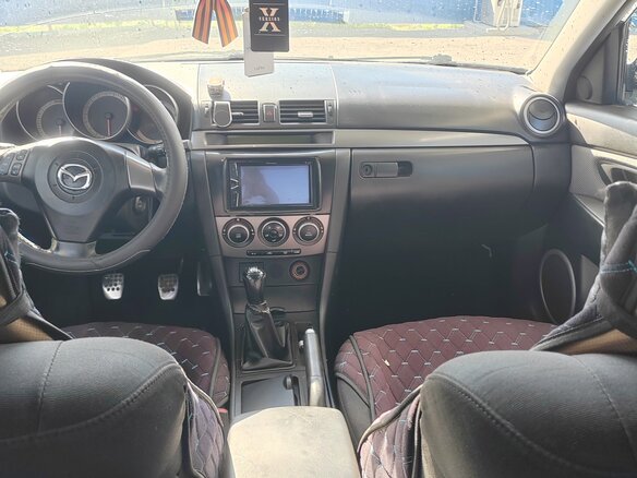 2006 Mazda 3 I (BK) Рестайлинг, серый, 840000 рублей - вид 9