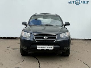 2008 Hyundai Santa Fe II, чёрный, 850000 рублей, вид 2