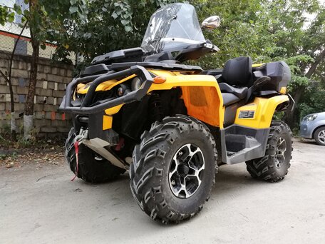 2015 BRP Can-Am Outlander 1000, жёлтый, 2500000 рублей, вид 1
